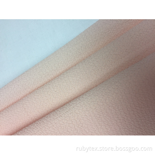 75D Polyester Spandex Bubble Chiffon Stoff
